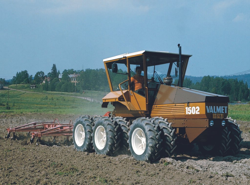 Axle in use