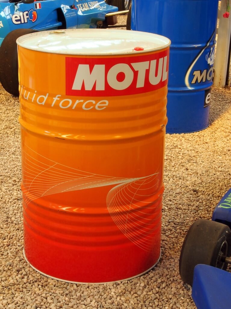 Oil Transfer Pumps in use